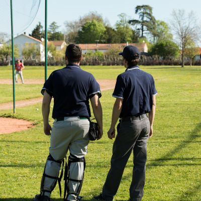 Arbitre match club de baseball La Rochelle