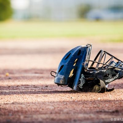 Casque de catcher baseball boucaniers