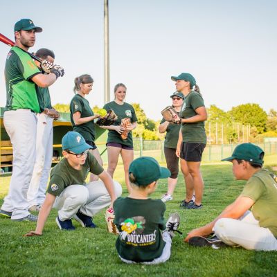 Entrainement de softball France Boucaniers