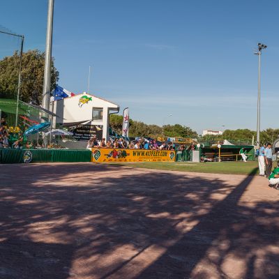 Vue 180° terrain de baseball Florian Besnard
