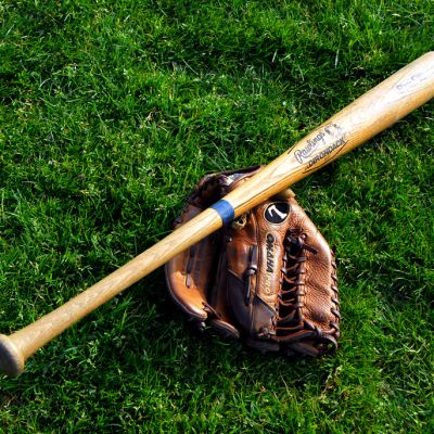 Batte de baseball Boucaniers et gant