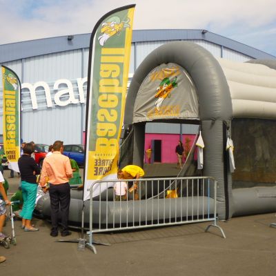 Animation baseball La Rochelle structure gonflable