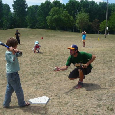 Animation baseball La Rochelle centre de loisir