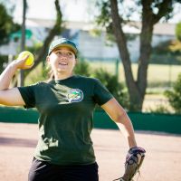 Stéphanie lanceuse softball Boucaniers