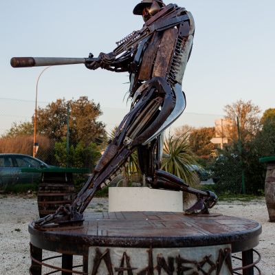 Statue baseball Boucaniers