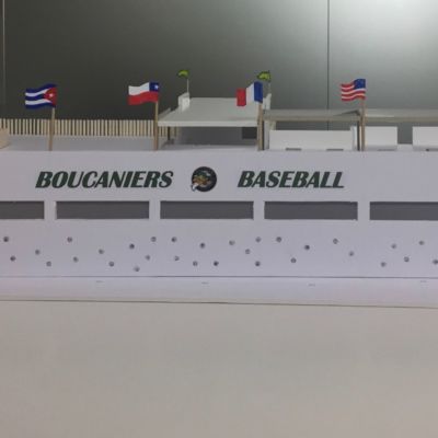 Maquette 3D Batting center La Rochelle