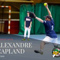 Alexandre Capland Lanceur Softball Boucaniers
