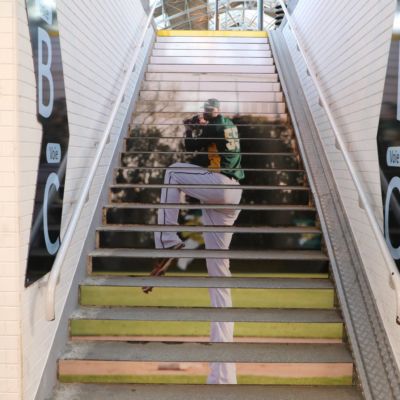 Marche de la gare de La Rochelle Baseball