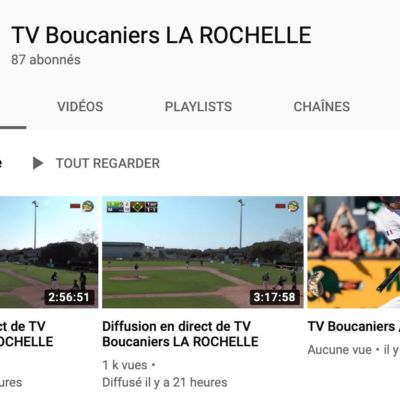 Logo Youtube TV Boucaniers