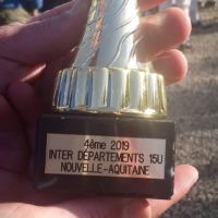 Trophée club de baseball boucaniers