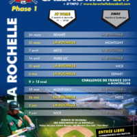 Calendrier match baseball D1