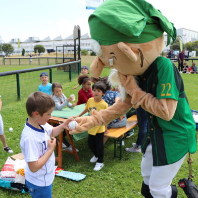 Animation anniversaire mascotte