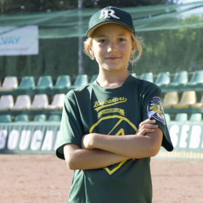 Photo Clémence baseball La Rochelle
