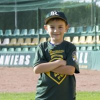 Photo de Mathis joueur de baseball à la Rochelle