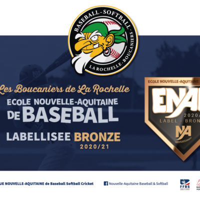 Label baseball club boucanier