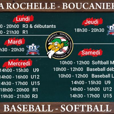 horaires 2024