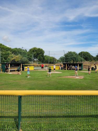 Joueurs sur mini stadium