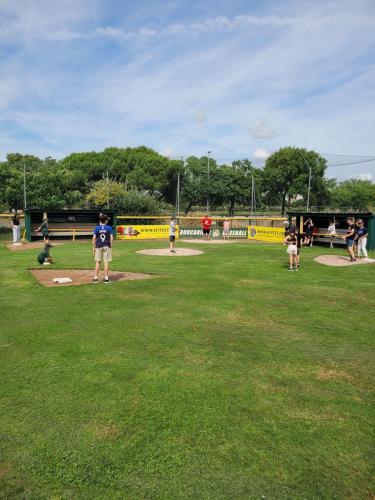 Joueurs sur mini stadium