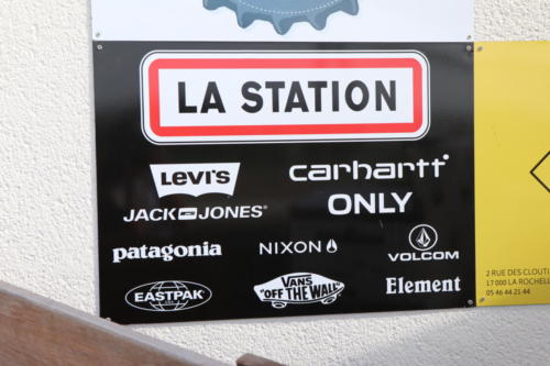 Panneau "La Station"